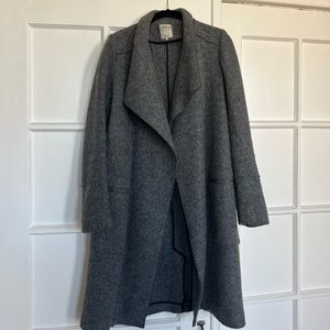 Womens grey over coat